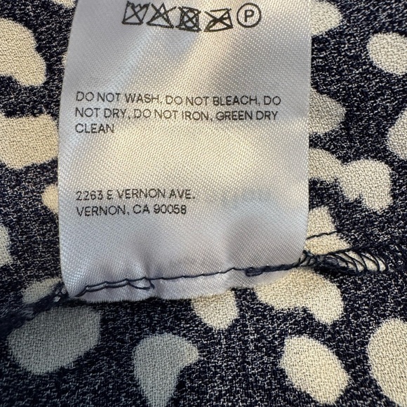 REFORMATION Blue White Print Humphrey Mini Dress- Sweetheart Neckline- Size 6 - Picture 11 of 11